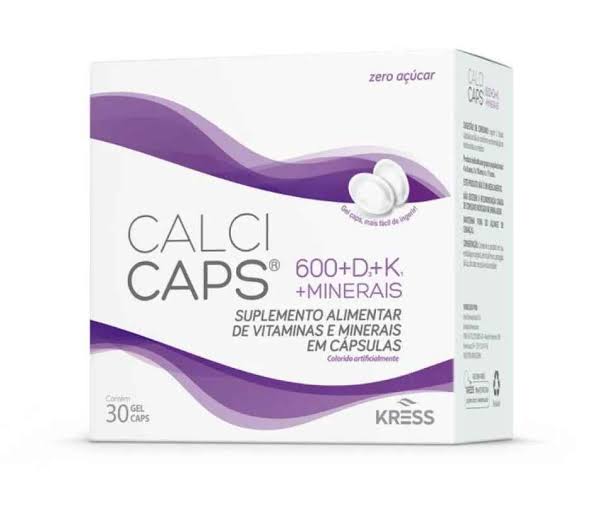 CALCICAPS 600+D+K+MI 60CAP GEL