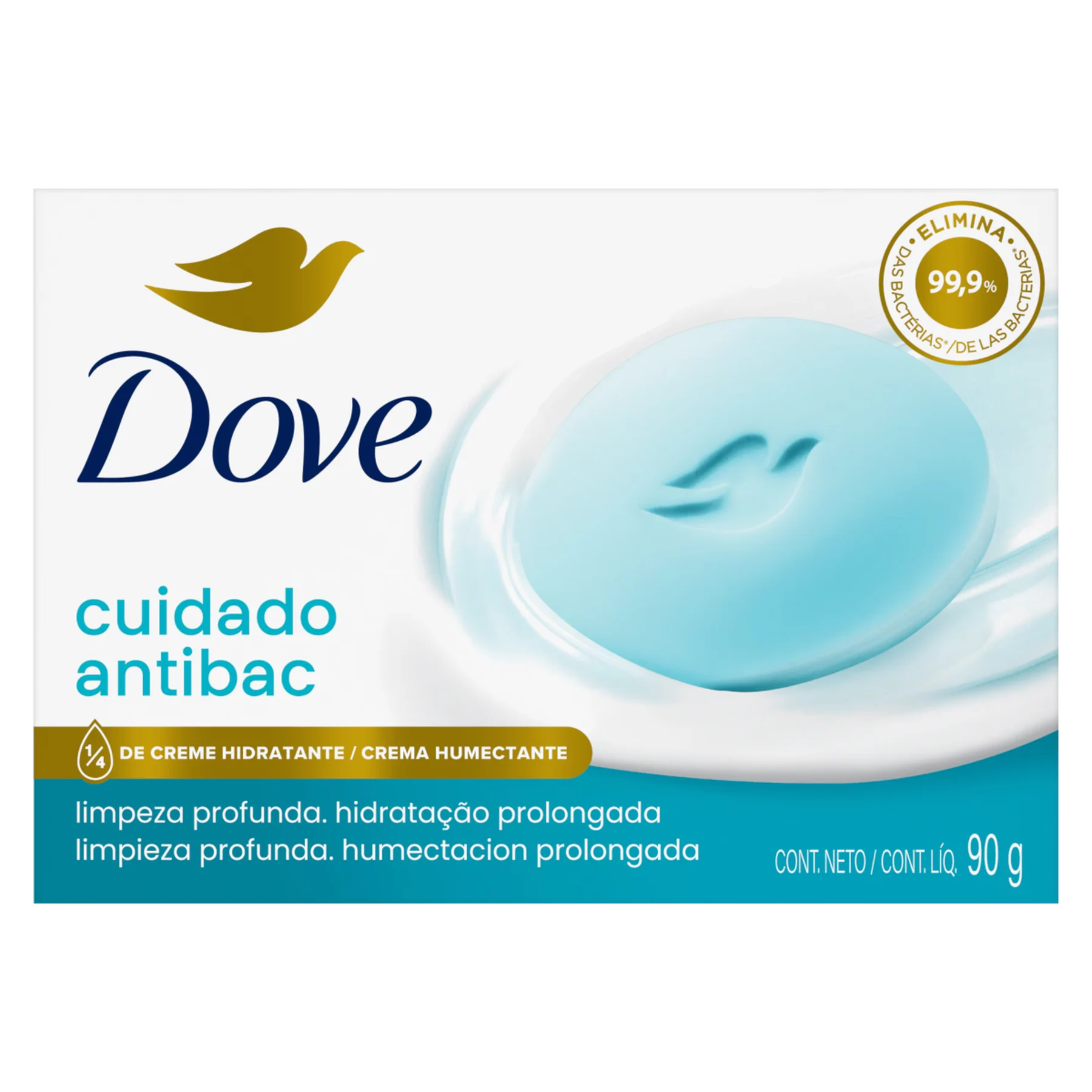 SAB DOVE ANTIBAC 90G