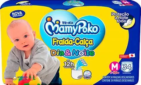 FRALDA MAMYPOKO TAM M 34UNI