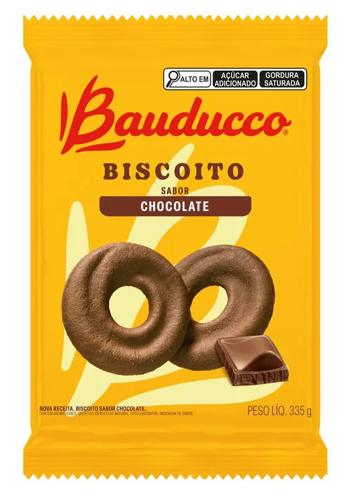 BAUDUCCO BISC CHOC 335G