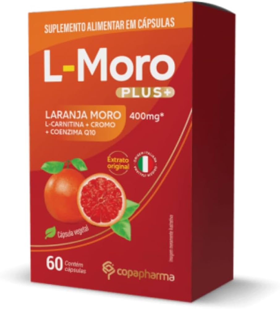 LARANJA MORO PLUS 400MG 60CAP