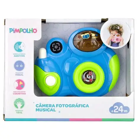 CAMERA FOTOGRAFICA MUSICAL PAR