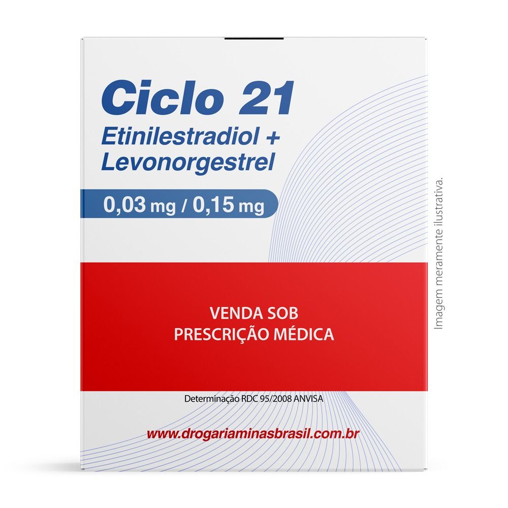 CICLO 21 0,15MG+0,03MG 21CP R