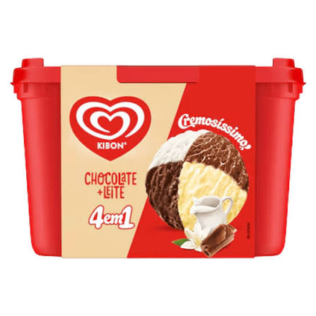 SORVETE KIBON CR 4X1 CHOC 2L