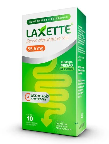 LAXETTE 55,6MG 10CP REV