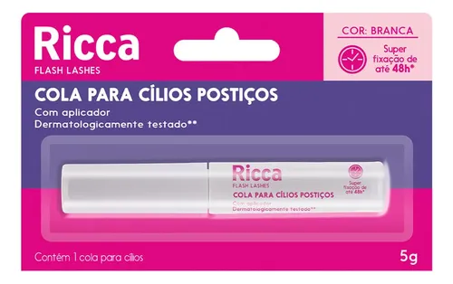 COLA CILIOS RICCA 48H BR 5G