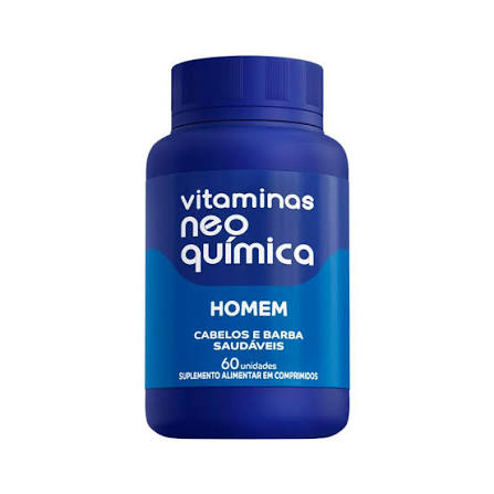 VITAMINAS NEO QUIM HOMEM 60CP